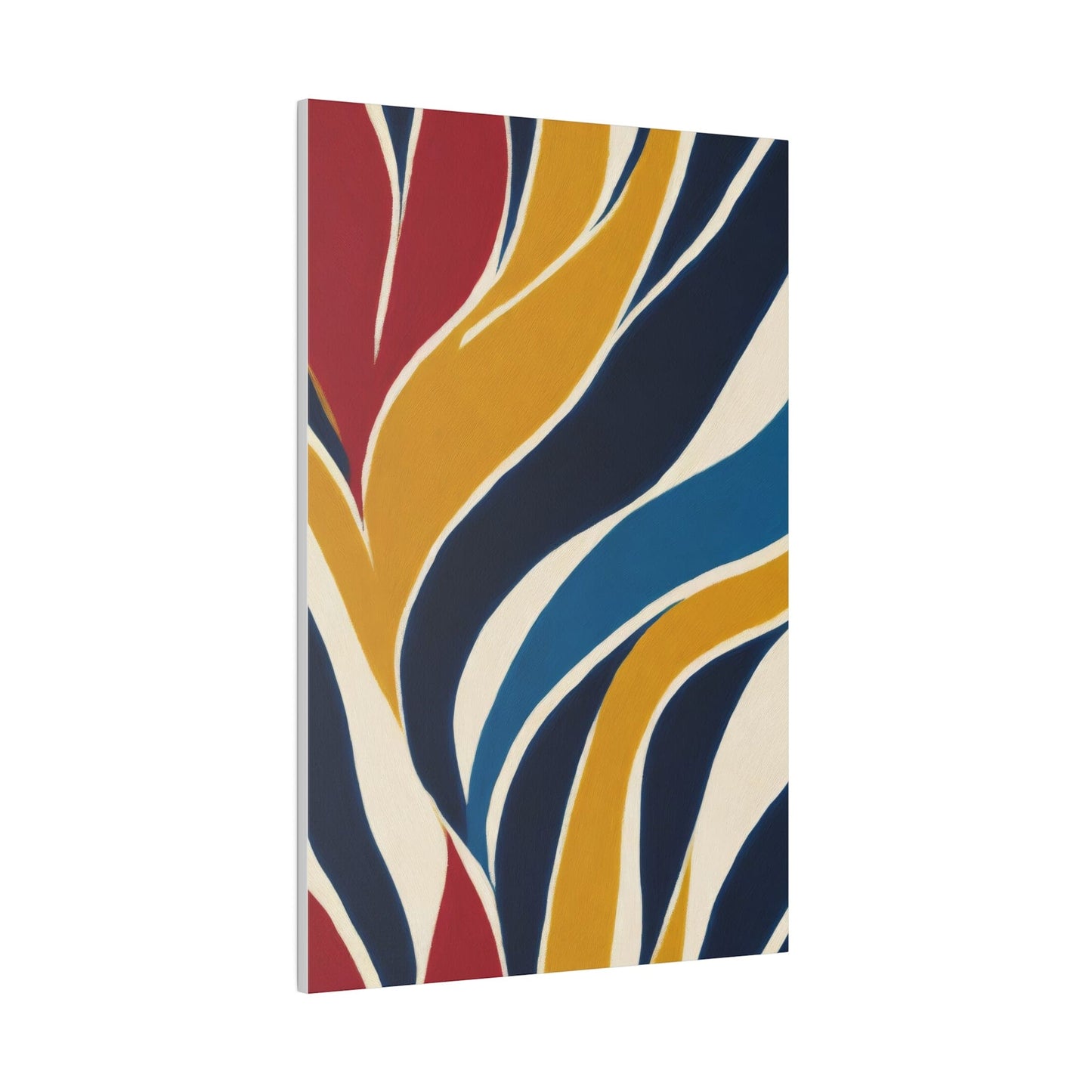 Wall Decor - Giclee Poster Art Print - Abstract Multicolor Swirl Line Pattern 78386